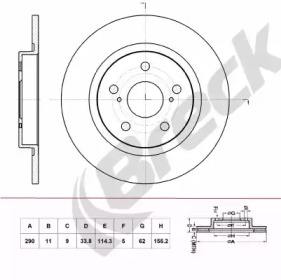 BRECK BR 064 SA100